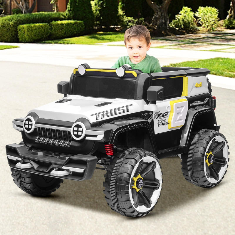 12V Electric Ride-On Truck Car for Kids Ages 3-8 with 7AH Battery Magic Cars 5