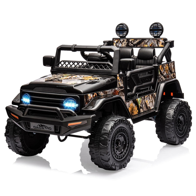 12V Battery-Powered Electric Ride-On Truck Car for Kids with Music and Remote Control Magic Cars 6