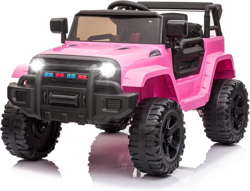 12V Battery-Powered Kids Ride-On Truck with Remote Control and 4 Wheels Magic Cars 10
