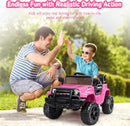 12V Battery-Powered Kids Ride-On Truck with Remote Control and 4 Wheels Magic Cars 1