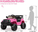 12V Battery-Powered Kids Ride-On Truck with Remote Control and 4 Wheels Magic Cars 5