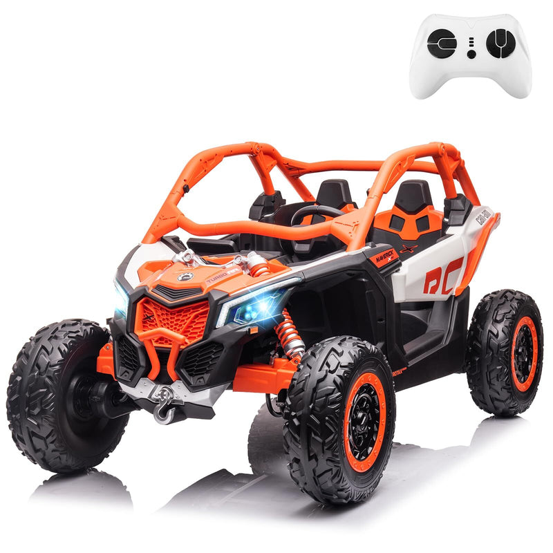 Electric 2-Seater Ride-On UTV Car with 24V 7AH Batteries and 200W Motor Licensed Can-Am Design Magic Cars 1