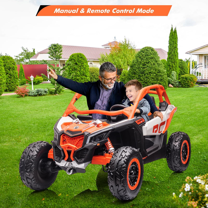 Electric 2-Seater Ride-On UTV Car with 24V 7AH Batteries and 200W Motor Licensed Can-Am Design Magic Cars 6