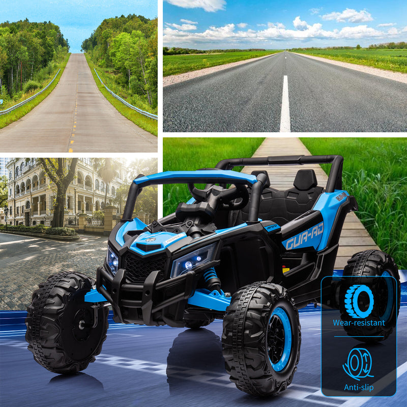 24V Battery-Powered Electric Off-Road UTV Ride-On Car with Remote Control Magic Cars 11
