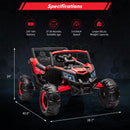 24V Battery-Powered Electric Off-Road UTV Ride-On Car with Remote Control Magic Cars 4