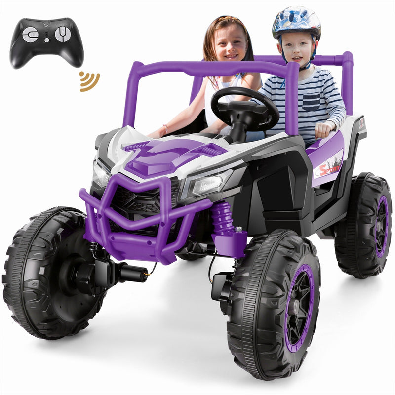 24V 4WD Off-Road Electric Ride-On UTV Car for Kids, 2-Seater with Remote Control and 4x200W Motors Magic Cars 4