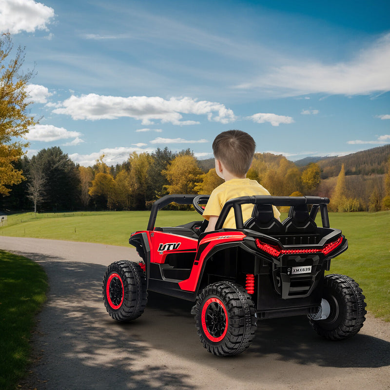 12V Battery-Powered Electric Off-Road UTV Ride-On Vehicle for Kids with Remote Control Magic Cars 6
