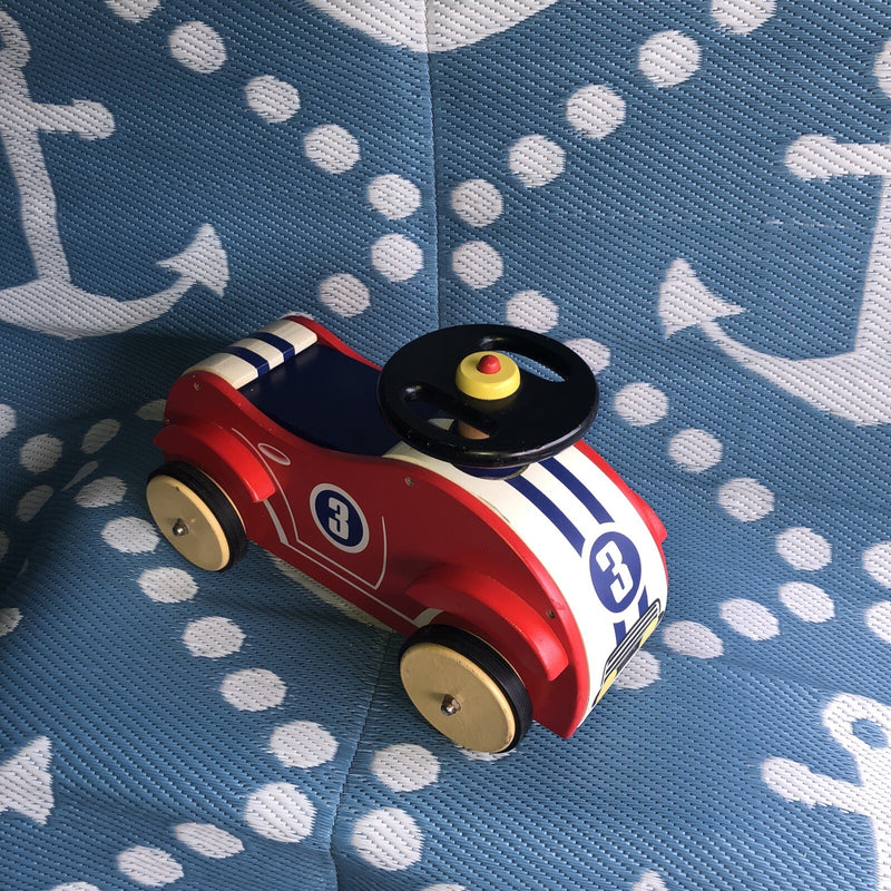 Wooden Classic Sport Ride-On Self-Push Car Magic Cars 2