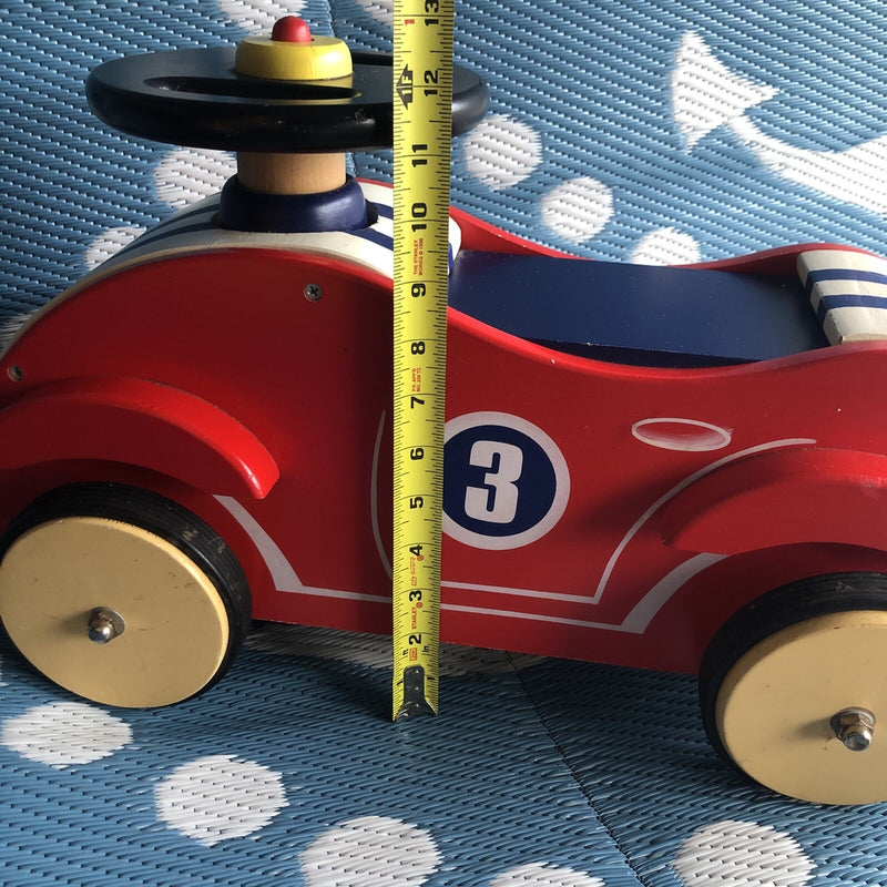 Wooden Classic Sport Ride-On Self-Push Car Magic Cars 9