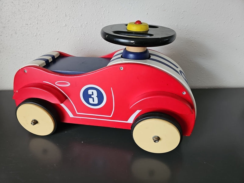 Wooden Ride-On Classic Sport Push Car for Kids Magic Cars 9