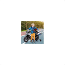 P-Series 12V BMW Police Motorcycle for Children, Featuring LED Lights and MP3, White Magic Cars 2