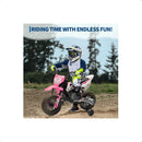 P-Series 12V Electric Kids Dirt Bike with Training Wheels in Pink Magic Cars 1