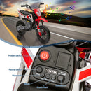 P-Series 12V Children's Electric Dirt Bike with Training Wheels and Suspension in Red Magic Cars 4