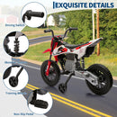P-Series 12V Children's Electric Dirt Bike with Training Wheels and Suspension in Red Magic Cars 5