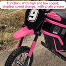 T-Series 350W Electric Dirt Bike for Kids Ages 13+, 14.3 MPH, Pink Magic Cars 6