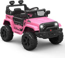 Electric Ride-On Truck with Remote Control, Spring Suspension, and LED Lights Magic Cars 1