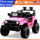 Electric Ride-On Truck with Remote Control, Spring Suspension, and LED Lights Magic Cars Variant 0
