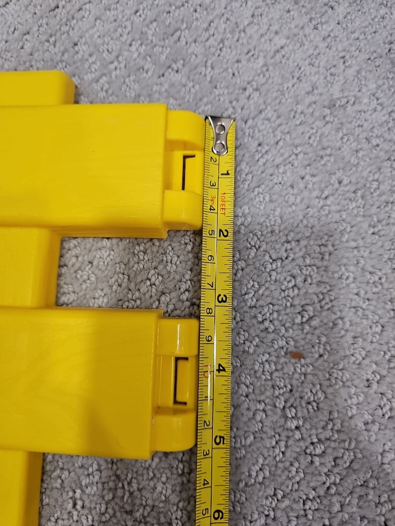 Kids' Yellow Ride-On Tractor Wagon Trailer with Side Gate Section Magic Cars 11