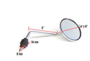 Right Mirror (Chrome) for Vespa ET2, ET4 - image 2