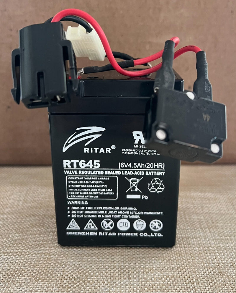 6V 4.5Ah Rechargeable Battery for Toddler Ride-On Vehicles Magic Cars Variant 0