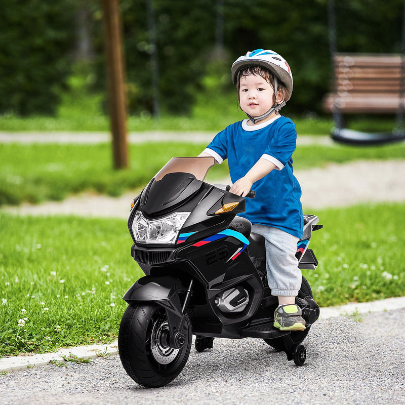 Electric Kids Motorcycle with Sound Effects, Lights, and Engine Design – Black Magic Cars 8