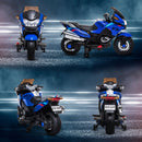 Electric Kids Motorcycle with Sound Effects, Lights, and Music – Blue Magic Cars 10