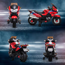 Electric Kids Motorcycle with Sound Effects, Lights, and Music – Red Magic Cars 10