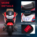 Electric Kids Motorcycle with Sound Effects, Lights, and Music – Red Magic Cars 7