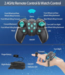 Remote Control Robot Dog Car for Kids with 8 Wheels and Handheld RC Stunt Features Magic Cars 1