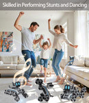 Remote Control Robot Dog Car for Kids with 8 Wheels and Handheld RC Stunt Features Magic Cars 3