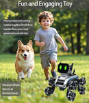 Remote Control Robot Dog Car for Kids with 8 Wheels and Handheld RC Stunt Features Magic Cars 4
