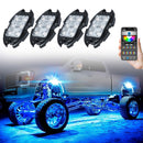 Rock Lights for Trucks Jeep UTV ATV Bright Underglow Exterior Wheel Lighting Magic Cars 0