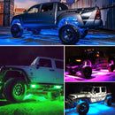 Rock Lights for Trucks Jeep UTV ATV Bright Underglow Exterior Wheel Lighting Magic Cars 6