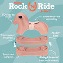 Ride & Rock Kids' Rocking Horse - Fun Scoot Toy for Indoor & Outdoor Play Magic Cars 1