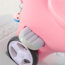 Toddler Rocking Horse Ride-On Toy with Backrest and Push Handle for Balance Development Magic Cars 5