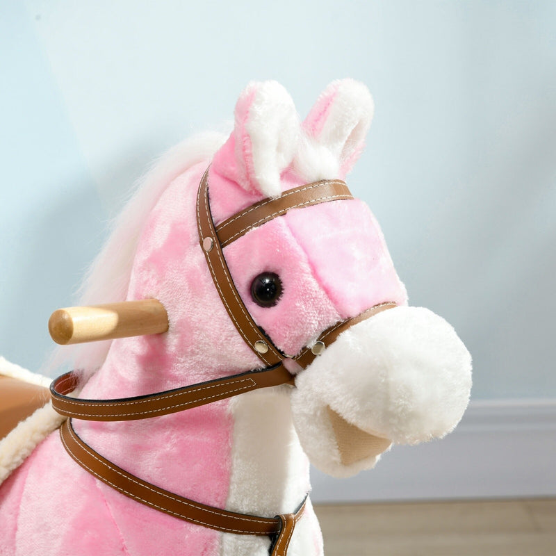 Toddler Rocking Horse with Saddle and Sound Features Magic Cars 4