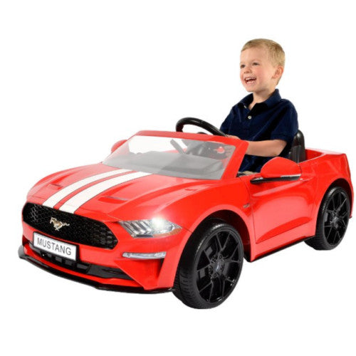 6V Ford Mustang Powered Red Ride-On Vehicle Magic Cars 4