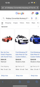 Convertible Mustang GT Electric Ride-On Car for Kids Magic Cars 3