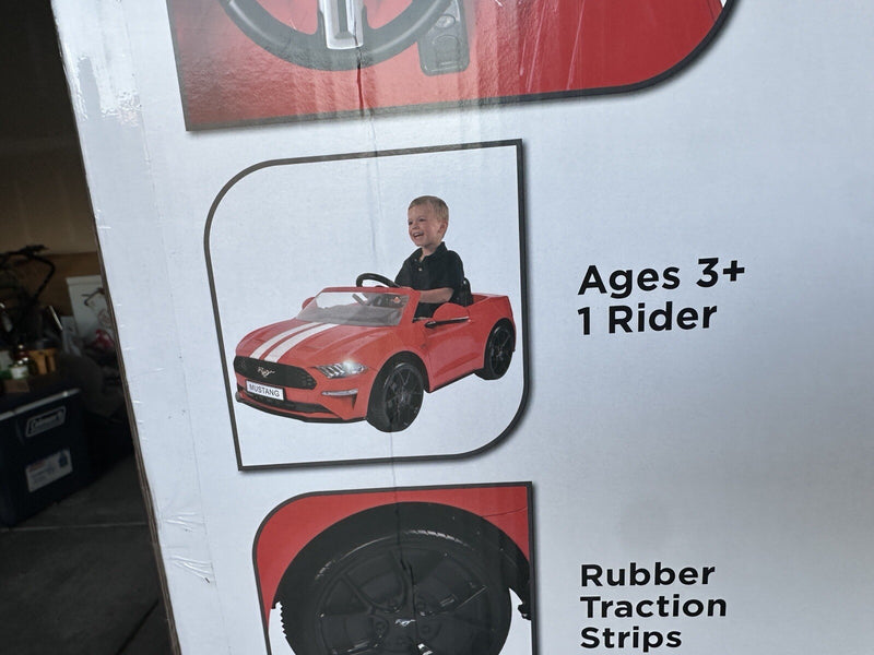 Convertible Mustang GT Electric Ride-On Car for Kids Magic Cars 6