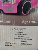 6-Volt Battery Operated Pink Ride-On Power Wheel Car for Ages 1+ Magic Cars 10
