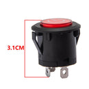 Red 3-Pin Round Push Button Switch for Kids Electric Ride-On Cars Magic Cars 1