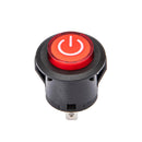 Red 3-Pin Round Push Button Switch for Kids Electric Ride-On Cars Magic Cars 2