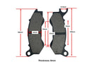 Royal Alloy GT150/GP300S OEM Front Brake Pad Set Brake Pads RA-00562 - image 2