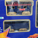 19-Piece Battery-Powered Train Set in Box Magic Cars 2