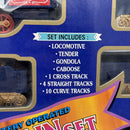 19-Piece Battery-Powered Train Set in Box Magic Cars 7