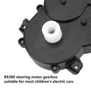 12V 9000RPM RS280 Motor Gearbox Steering Gear for Kids' Electric Toy Cars Magic Cars 9