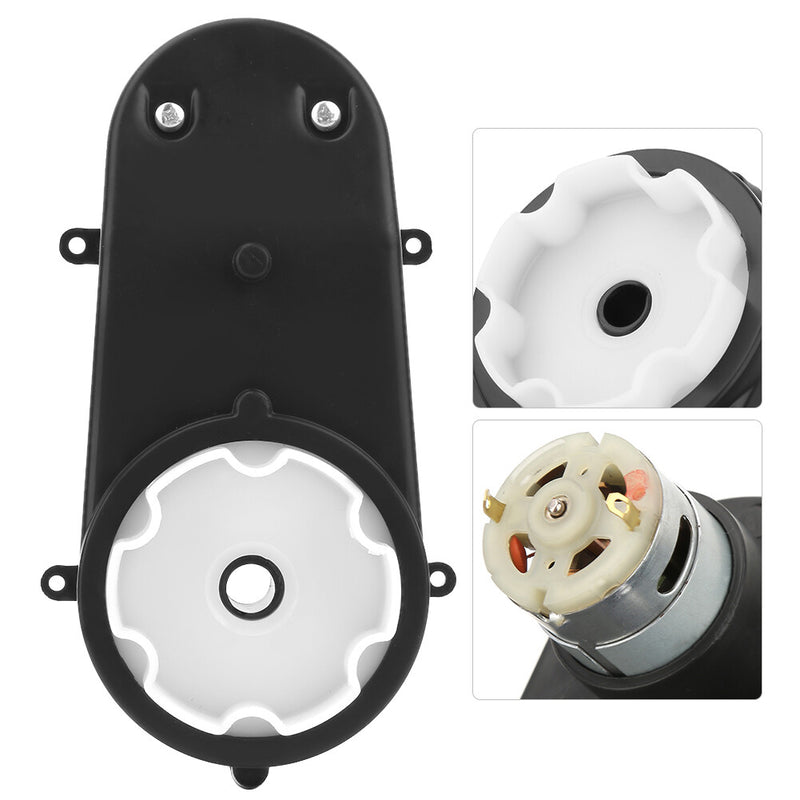 12V 5000RPM RS380 Electric Steering Gearbox Motor for Toy Cars Magic Cars 2