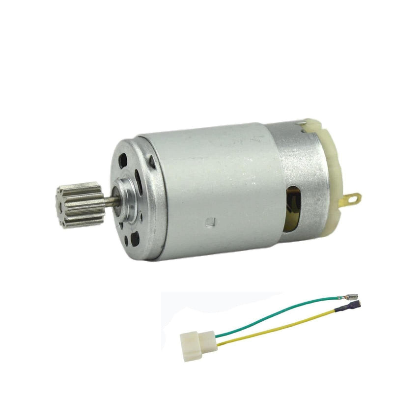 gear motor small RS390 6V DC Electric Motor 16000RPM 12-Tooth Gear for Toy Cars Free Warranty 1 Year