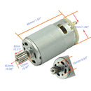 RS390 6V DC Electric Motor 16000RPM 12-Tooth Gear for Toy Cars Magic Cars 1