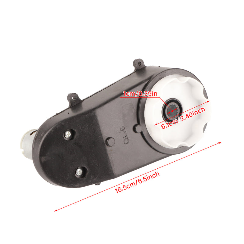 12V RS390 Electric Motor with Gearbox 120000RPM for Kids Toy Cars Magic Cars 12